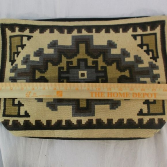 HANDSEWN/WOVEN 100% COTTON MADE in INDIA MESSENGER SHOULDER BAG PURSE KD 140296 - Picture 8 of 12